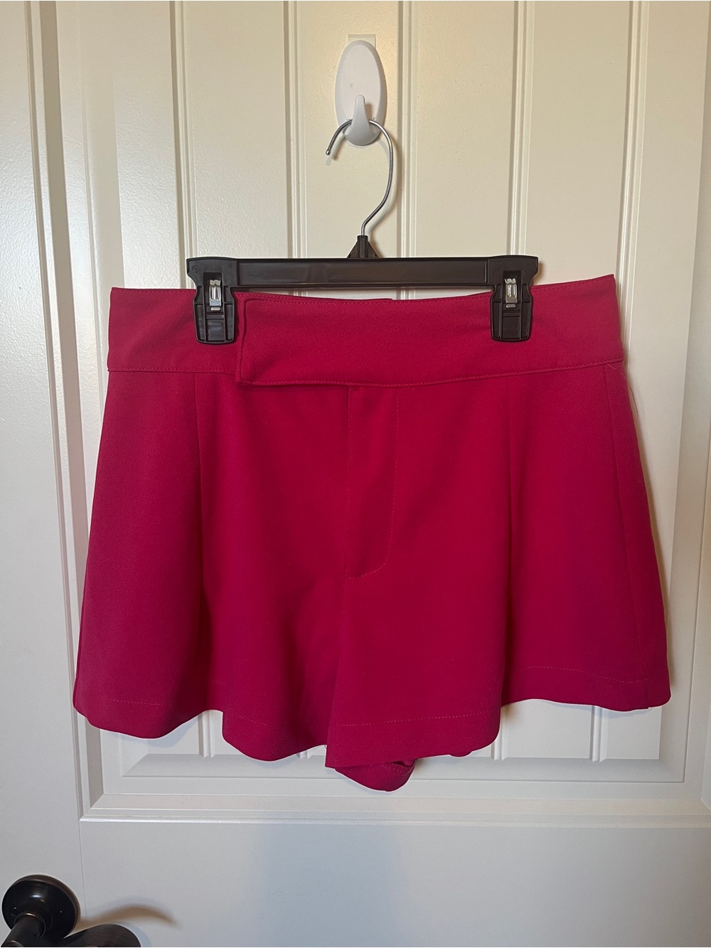 Sincerely Jules Fuchsia High-Waist Shorts